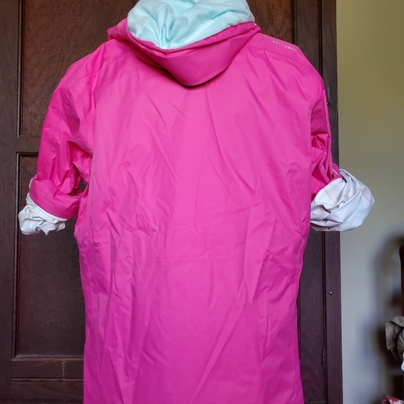 Vineyard vines women's pink rain jacket/coat - Picture 2 of 12